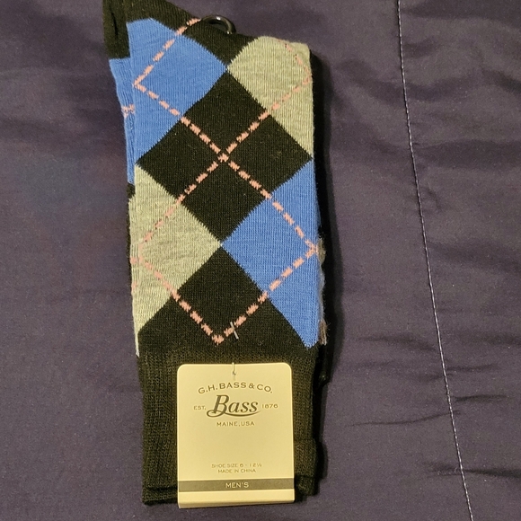 G.H. Bass & Co. Argyle Socks - Picture 1 of 2
